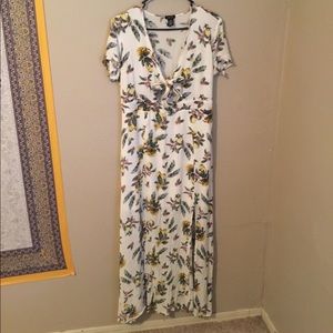 Floral maxi dress